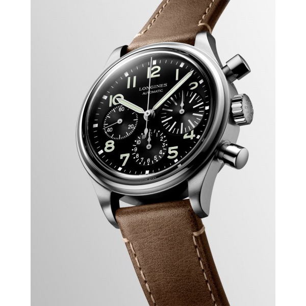 Montre Longines Avigation BigEye Auto Chrono Cadran Noir