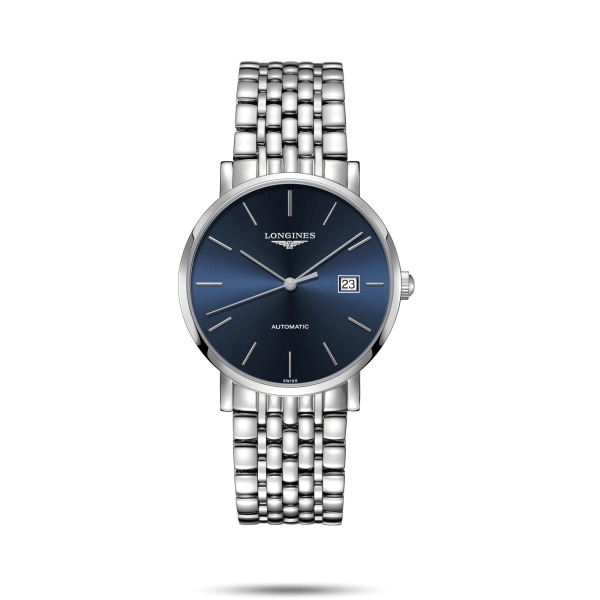 Montre Longines Elegant Collection Automatique Acier Cadran Bleu