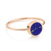 Bague Ginette NY Mini Ever Lapis Disc Ring