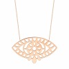 Collier Ginette NY Jumbo Ajna Or Rose