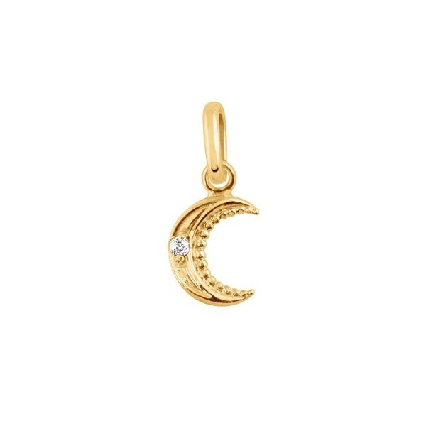 Pendentif gigi CLOZEAU Lune & Diamant