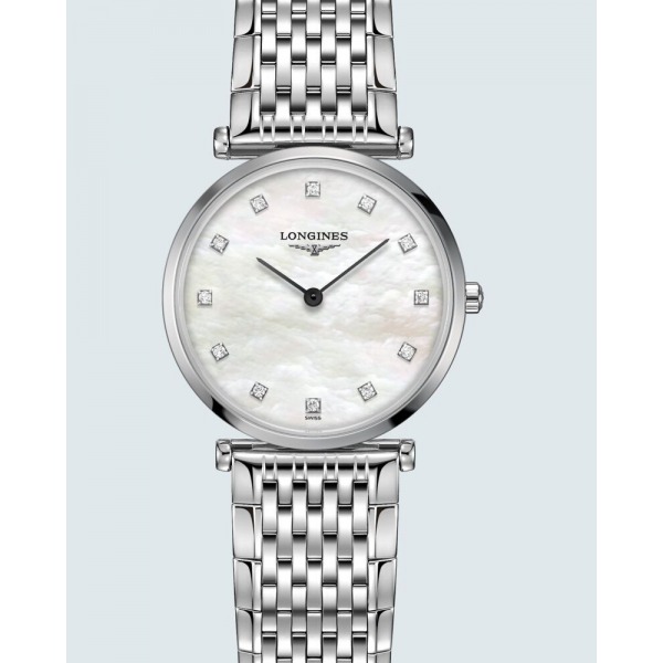 Montre Longines La Grande Classique Cadran Nacre Index Diamants