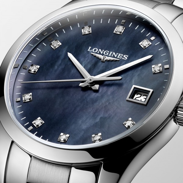 Montre Longines Conquest Classic Index Diamants