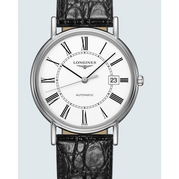 Montre Longines Présence Automatique Bracelet Cuir