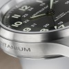 Montre Hamilton Khaki Field Titanium Auto cadran noir 42 mm