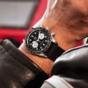 MONTRE HOMME TUDOR BLACK BAY CHRONO ACIER AVEC BRACELET EN TISSU NOIR