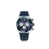 Montre Breitling Super Chronomat B01 44 Bracelet Caoutchouc Cadran Bleu