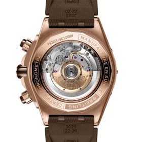 Montre Breitling Super Chronomat B01 44 Bracelet Caoutchouc Cadran Marron