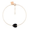 Bracelet Ginette NY Angèle Mini Onyx Coeur