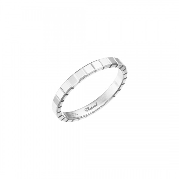 Bague Chopard Ice Cube Pure Or Blanc