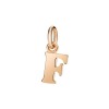 Pendentif Dodo Lettre F Or Rose