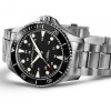 Montre Hamilton Khaki Navy Scuba Auto Cadran Noir Bracelet Acier 43mm