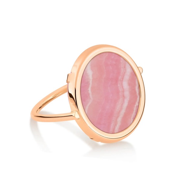 Bague Ginette NY French Kiss Disc Ring