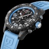 Montre Breitling Professional Endurance Pro Noire Avec Bracelet Bleu