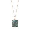 Collier Ginette NY Black Mop Bliss Buddha On Chain