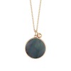 Collier Ginette NY Ever Black Mop Disc On Chain