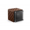 Remontoir SwissKubik MasterBox Couture Cognac / Surpiqures Blanches