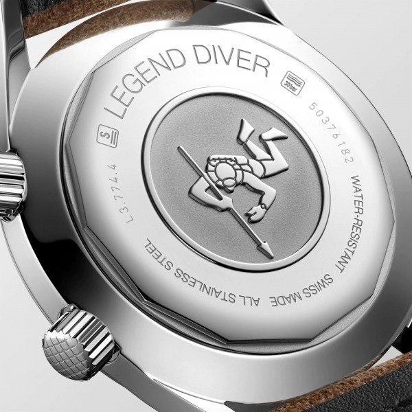 Montre Longines Legend Diver Auto Cadran Brun