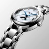 Montre Longines PrimaLuna Acier Cadran Nacré Serti