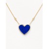 Collier Poiray L'attrape-cœur Or Jaune & Lapis Lazuli Moyen Modèle