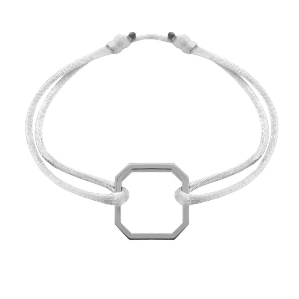 Bracelet TOM G Octo Argent sur Cordon