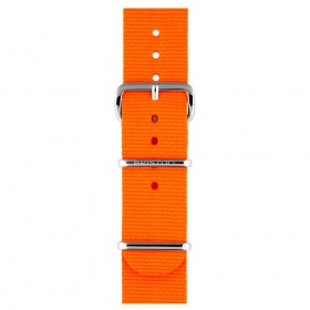 Bracelet Briston type NATO - Orange Fluo