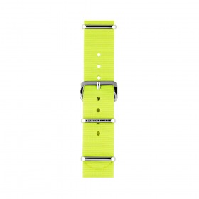 Bracelet Briston type NATO - Jaune Fluo