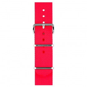 Bracelet Briston type NATO - Rose Fluo