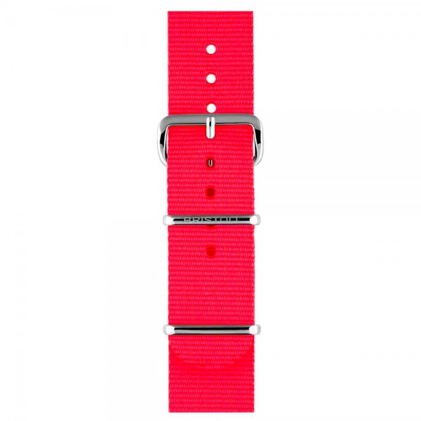 Bracelet Briston type NATO - Rose Fluo