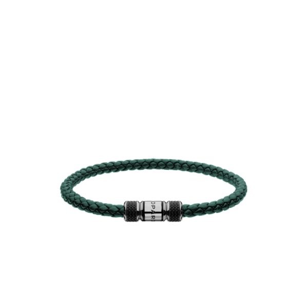 Bracelet Chopard Classic Racing Vert Métal Argenté