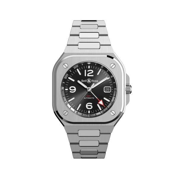 Montre BELL & ROSS BR05 GMT Bracelet Acier