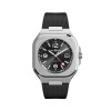 Montre BELL & ROSS BR05 GMT Bracelet Caoutchouc