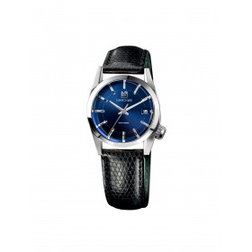 Montre MARCH LA.B AM69 Electrique Cadran Ocean Bracelet Lézard Noir