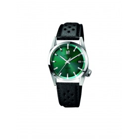 Montre MARCH LA.B AM69 Electrique Cadran Forest Bracelet Buffle Noir