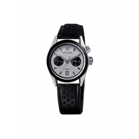 Montre MARCH LA.B Agenda Automatique Cadran Double Bracelet Buffle