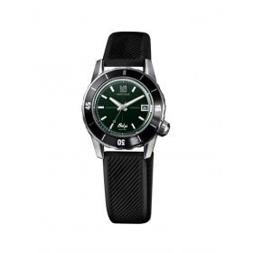 Montre MARCH LA.B Belza Automatique Cadran Grall Bracelet Silicone Noir