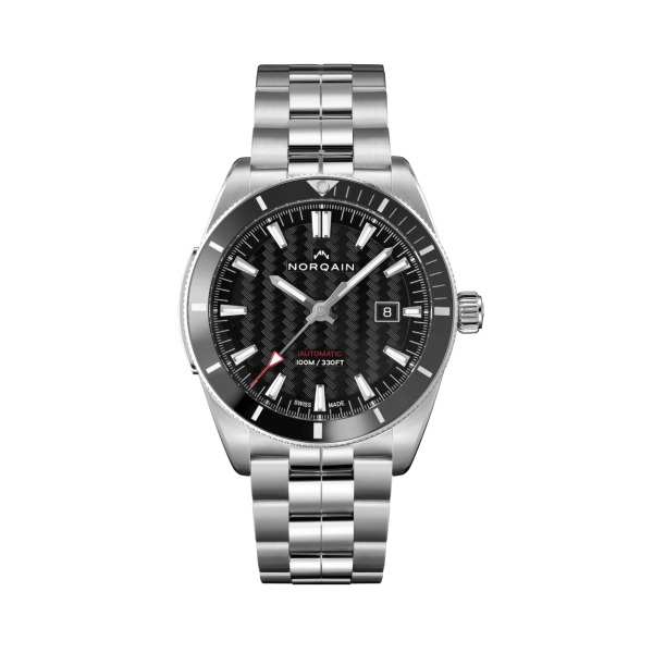 Montre Norqain Adventure Sport Bracelet Acier Cadran Noir