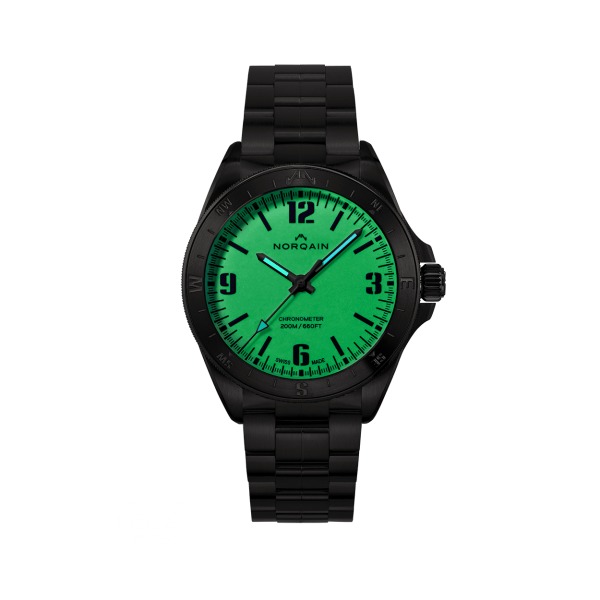 Montre Norqain NEVEREST NIGHT SIGHT 40MM Bracelet Acier