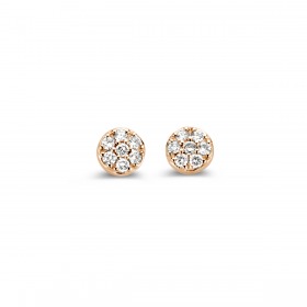 One More Eolo boucles d’oreilles or rose