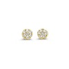 One More Eolo boucles d’oreilles or jaune