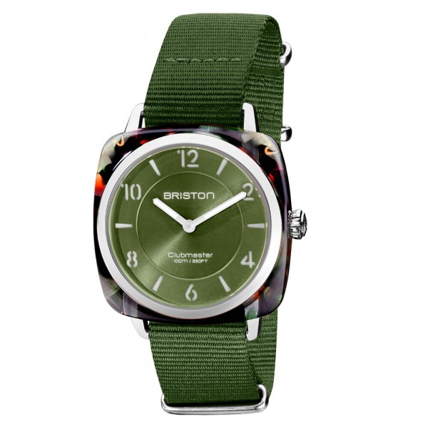 Montre Briston Clubmaster Chic Acétate Vert Olive