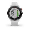 Montre GARMIN Approach® S62 Céramique Noir bracelet blanc