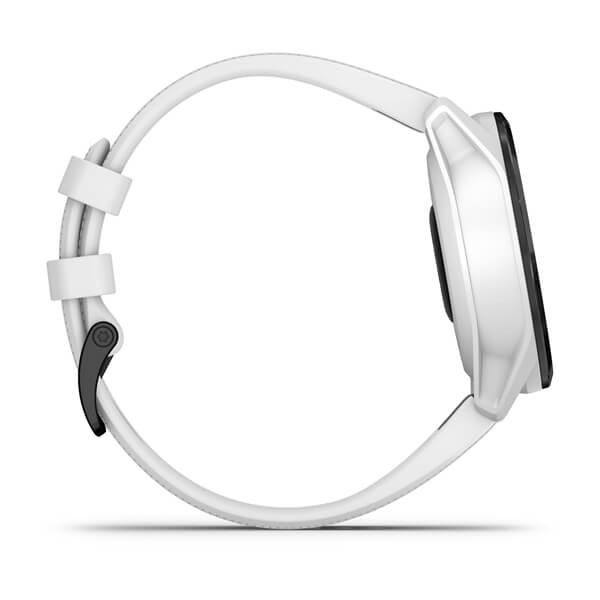 Montre GARMIN Approach® S62 Céramique Noir bracelet blanc