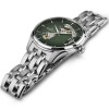 Montre Hamilton Jazzmaster Open Heart Auto Cadran Vert Bracelet Acier