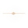 Bracelet Poiray Coeur Entrelacé Or Rose