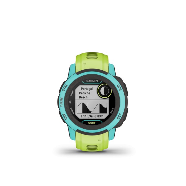 Montre Garmin Instinct 2S, Surf Edition Waikiki