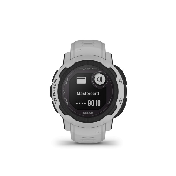 Montre Garmin Instinct 2, Solar Grise