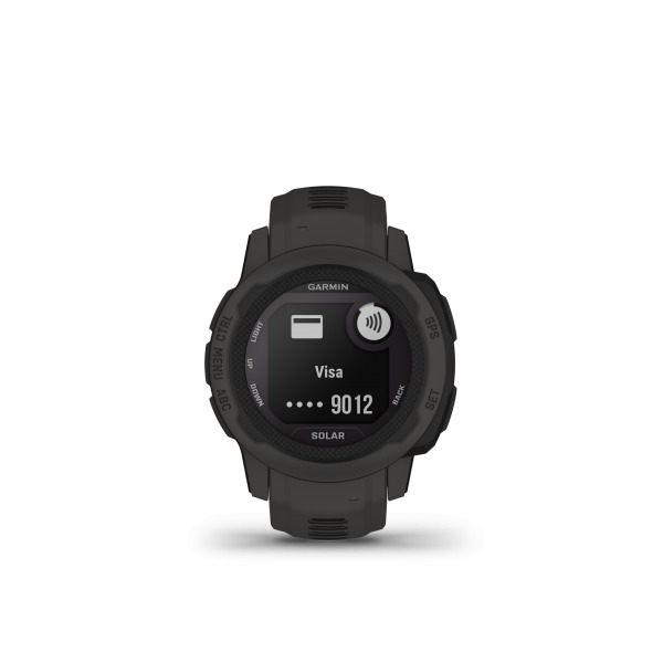 Montre Garmin Instinct 2S, Solar Graphite