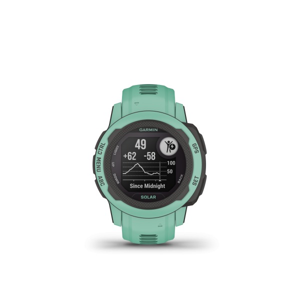 Montre Garmin Instinct 2S, Solar Vert d’eau