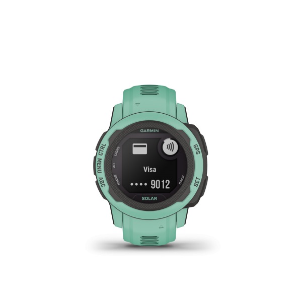 Montre Garmin Instinct 2S, Solar Vert d’eau